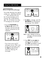 Preview for 13 page of Ameriphone Digital Answering Machine Operating Instructions Manual