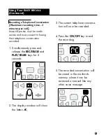 Preview for 17 page of Ameriphone Digital Answering Machine Operating Instructions Manual