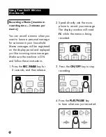 Preview for 18 page of Ameriphone Digital Answering Machine Operating Instructions Manual