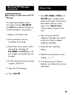 Preview for 21 page of Ameriphone Digital Answering Machine Operating Instructions Manual