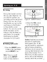 Preview for 13 page of Ameriphone JV-35 Operating Instructions Manual