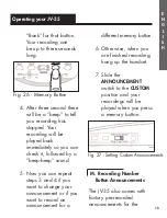 Preview for 21 page of Ameriphone JV-35 Operating Instructions Manual