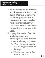 Preview for 7 page of Ameriphone Talking Phone JV-35 Operating Instructions Manual