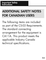 Preview for 11 page of Ameriphone Talking Phone JV-35 Operating Instructions Manual