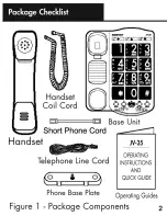 Preview for 18 page of Ameriphone Talking Phone JV-35 Operating Instructions Manual