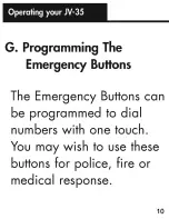 Preview for 40 page of Ameriphone Talking Phone JV-35 Operating Instructions Manual