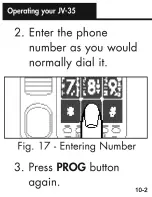 Preview for 42 page of Ameriphone Talking Phone JV-35 Operating Instructions Manual