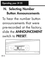 Preview for 67 page of Ameriphone Talking Phone JV-35 Operating Instructions Manual