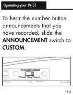 Preview for 68 page of Ameriphone Talking Phone JV-35 Operating Instructions Manual