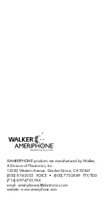 Preview for 1 page of Ameriphone Wake Assure Alarm Clock User Manual