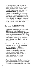 Preview for 21 page of Ameriphone Wake Assure Alarm Clock User Manual