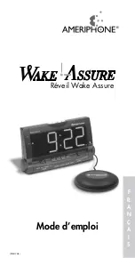 Preview for 27 page of Ameriphone Wake Assure Alarm Clock User Manual