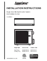 Preview for 1 page of Ameristar M4MHW15-A Installation Instructions Manual