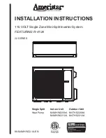 Ameristar M4MHW2209A Installation Instructions Manual preview