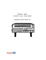 AMERITECH AM8a Instruction Manual preview