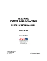 Preview for 2 page of AMERITECH AM8a Instruction Manual