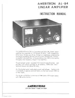 AMERITRON AL-48 Instruction Manual preview