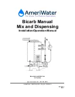 AmeriWater Bicarb Installation & Operation Manual preview