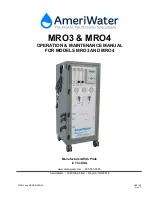 AmeriWater MRO3 Operation & Maintenance Manual preview