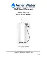 AmeriWater OH 45414 User Manual And Installation Manual предпросмотр