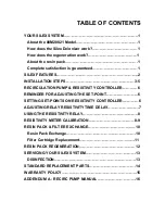 Preview for 2 page of AmeriWater SILEX 00M20821 Operation & Maintenance Manual