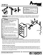 Предварительный просмотр 24 страницы Ameriwood HOME 1053214COM Manual