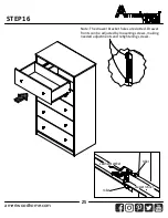 Предварительный просмотр 25 страницы Ameriwood HOME 1053214COM Manual