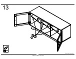 Предварительный просмотр 17 страницы Ameriwood HOME 1222213PCOM Assembly Instructions Manual