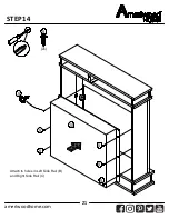 Предварительный просмотр 21 страницы Ameriwood HOME 1277500COM Manual