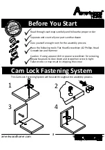 Preview for 3 page of Ameriwood HOME 1359903COM Manual