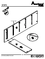 Предварительный просмотр 11 страницы Ameriwood HOME 1427015COM Instruction Booklet