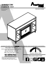 Ameriwood HOME 1444013COM Instruction Booklet предпросмотр