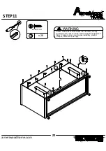 Предварительный просмотр 20 страницы Ameriwood HOME 1444837COM Manual