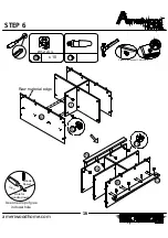 Предварительный просмотр 16 страницы Ameriwood HOME 1630407COM Assembly Instructions Manual