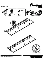 Предварительный просмотр 23 страницы Ameriwood HOME 1630407COM Assembly Instructions Manual