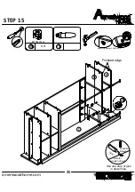 Предварительный просмотр 25 страницы Ameriwood HOME 1630407COM Assembly Instructions Manual