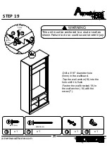 Предварительный просмотр 29 страницы Ameriwood HOME 1630407COM Assembly Instructions Manual