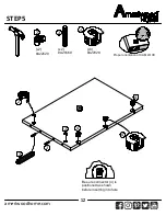 Preview for 12 page of Ameriwood HOME 1764096PCOM Instruction Booklet