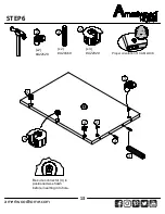 Preview for 13 page of Ameriwood HOME 1764096PCOM Instruction Booklet