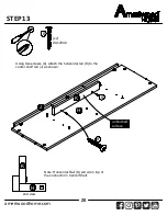 Preview for 20 page of Ameriwood HOME 1764096PCOM Instruction Booklet