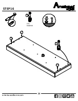 Preview for 23 page of Ameriwood HOME 1764096PCOM Instruction Booklet