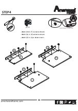 Preview for 11 page of Ameriwood HOME 1767096PCOM Assembly Instructions Manual