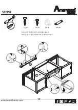 Preview for 15 page of Ameriwood HOME 1767096PCOM Assembly Instructions Manual