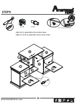 Preview for 16 page of Ameriwood HOME 1767096PCOM Assembly Instructions Manual