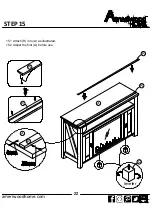 Preview for 22 page of Ameriwood HOME 1794296COM Manual