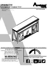 Ameriwood HOME 1795096COM Instruction Booklet preview