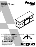 Ameriwood HOME 1816096COM Assembly Instructions Manual preview