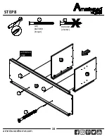 Preview for 14 page of Ameriwood HOME 1816096COM Assembly Instructions Manual