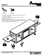 Preview for 23 page of Ameriwood HOME 1816096COM Assembly Instructions Manual