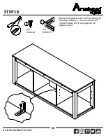 Preview for 22 page of Ameriwood HOME 1816296COM Instruction Booklet